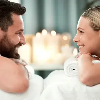Couple massage table