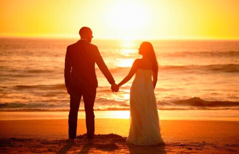 Date night at the beach