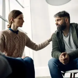 relatietherapeut bemoedigend